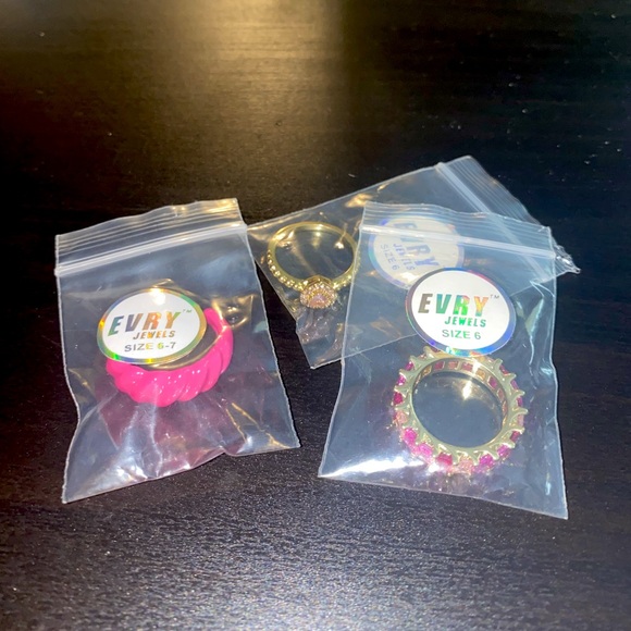 Evry Jewels, Pack of 3 Rings - Picture 1 of 4